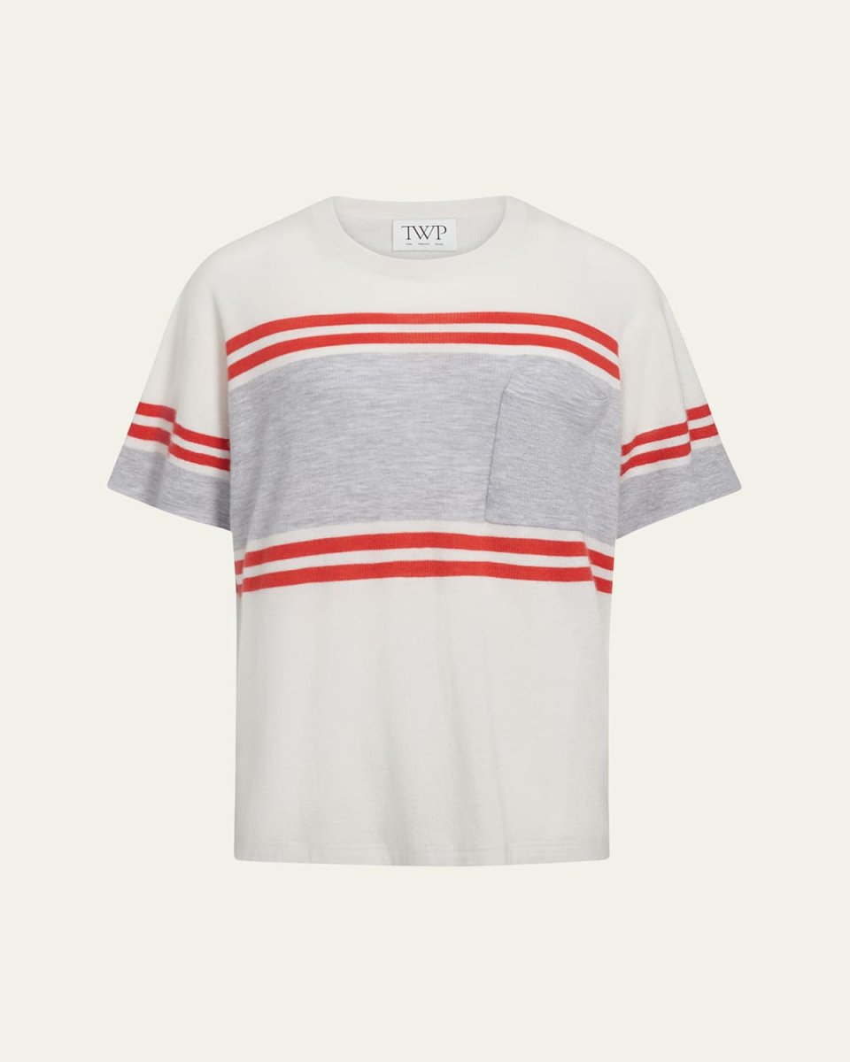 Engineered Stripe Big Boy T
